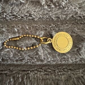 Original Y2K VTG Coach Brass Coin Purse Bag Charm Fob Hang Tag Jewelry 90s